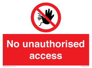 No unauthorised access